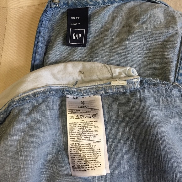 Gap Chambray Romper, XS - Picture 5 of 5